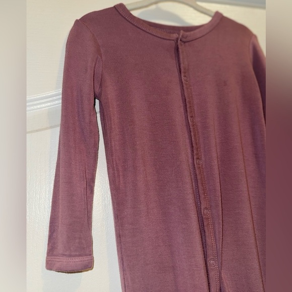 KYTE BABY Snap Button Purple Romper - Picture 4 of 8